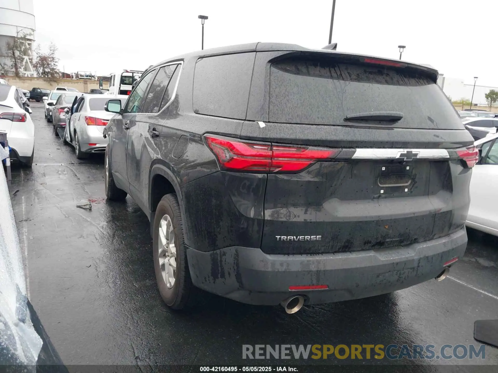 3 Photograph of a damaged car 1GNERFKW0PJ329423 CHEVROLET TRAVERSE 2023