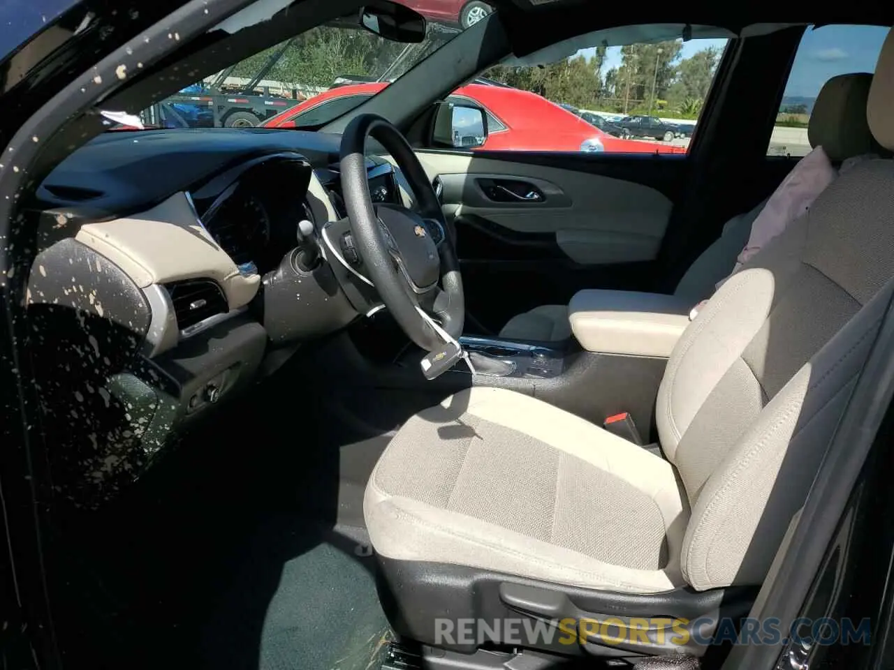 7 Photograph of a damaged car 1GNERFKW1PJ328295 CHEVROLET TRAVERSE 2023