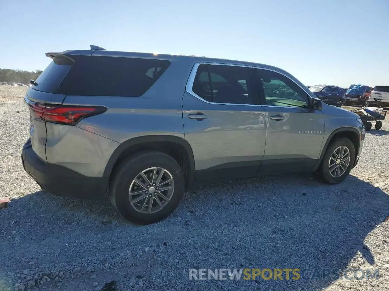 3 Photograph of a damaged car 1GNERFKW2PJ309920 CHEVROLET TRAVERSE 2023