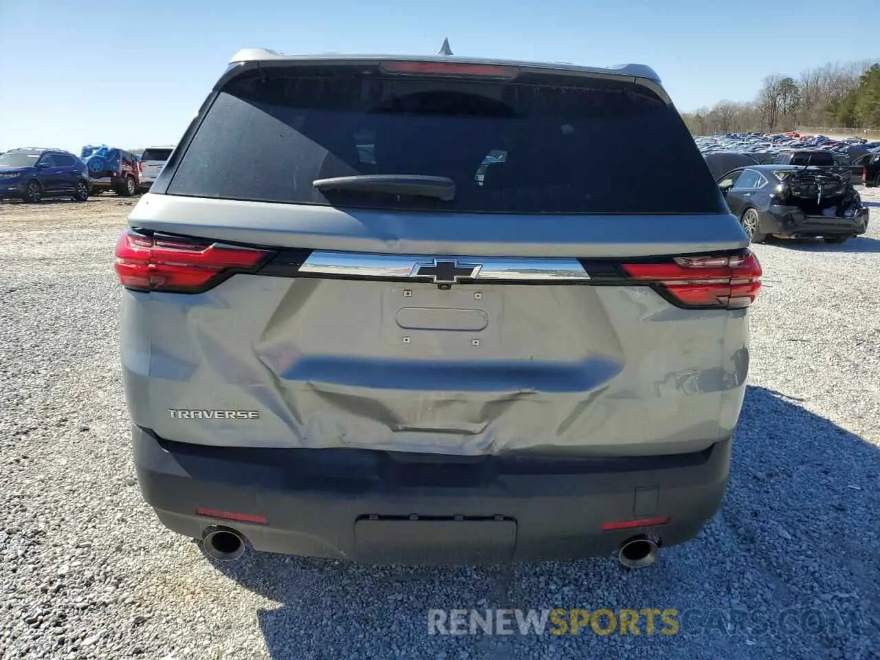 6 Photograph of a damaged car 1GNERFKW2PJ309920 CHEVROLET TRAVERSE 2023