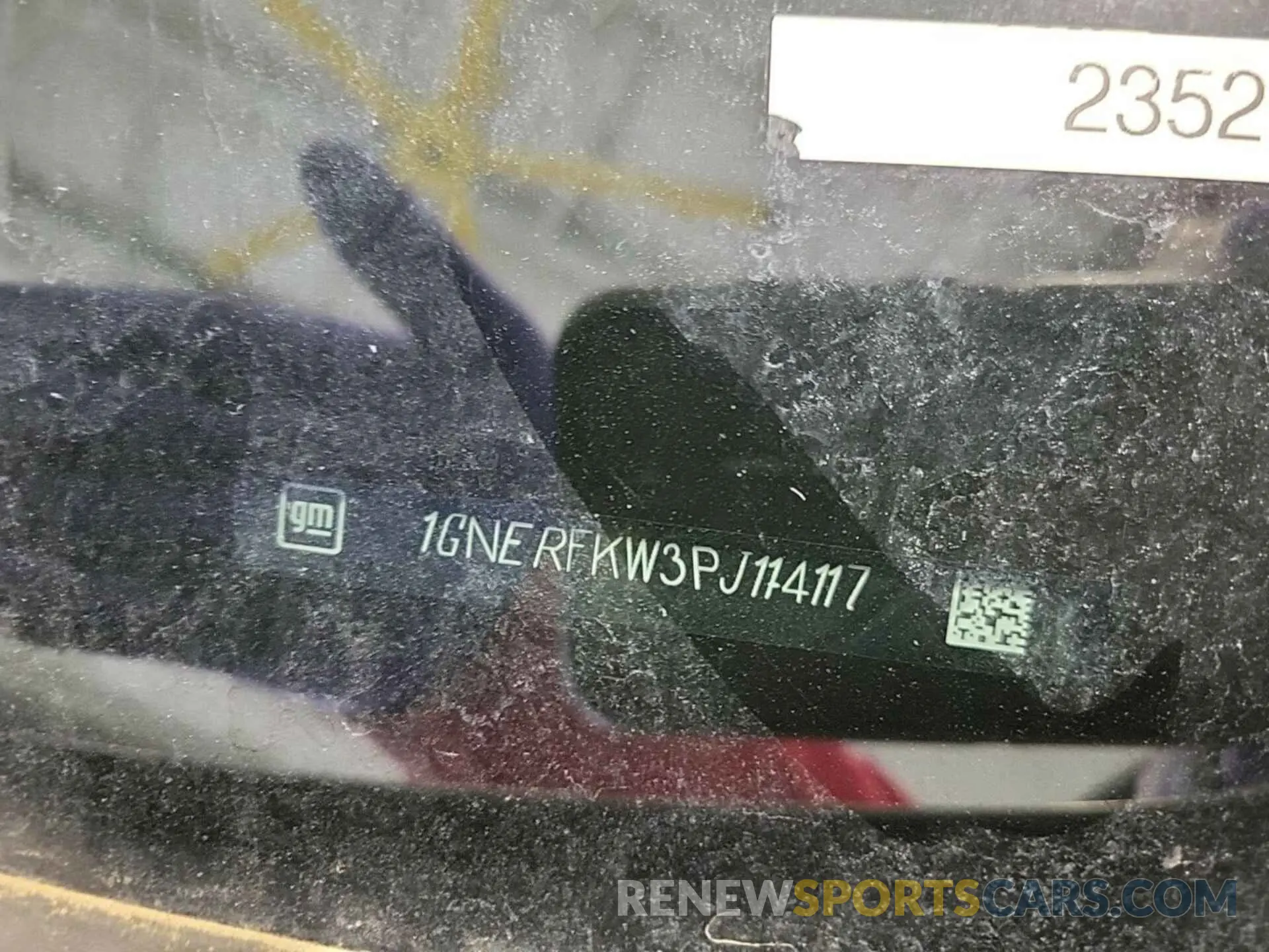 10 Photograph of a damaged car 1GNERFKW3PJ114117 CHEVROLET TRAVERSE 2023