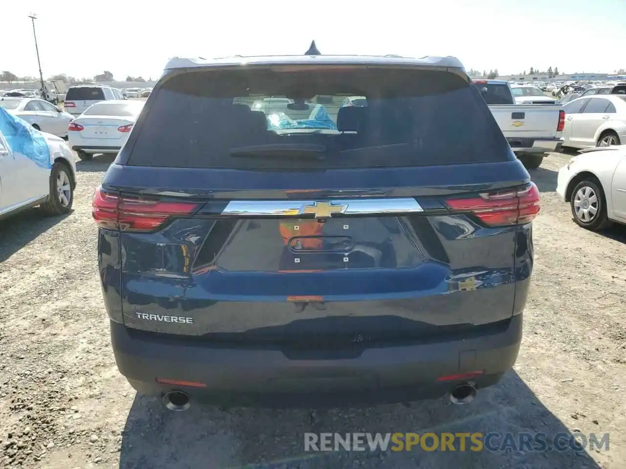 6 Photograph of a damaged car 1GNERFKW3PJ118362 CHEVROLET TRAVERSE 2023