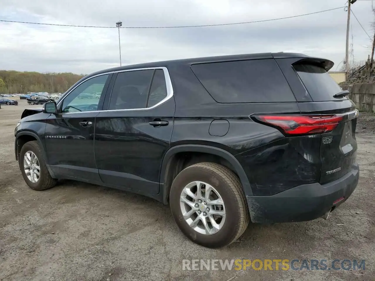 2 Photograph of a damaged car 1GNERFKW3PJ221779 CHEVROLET TRAVERSE 2023
