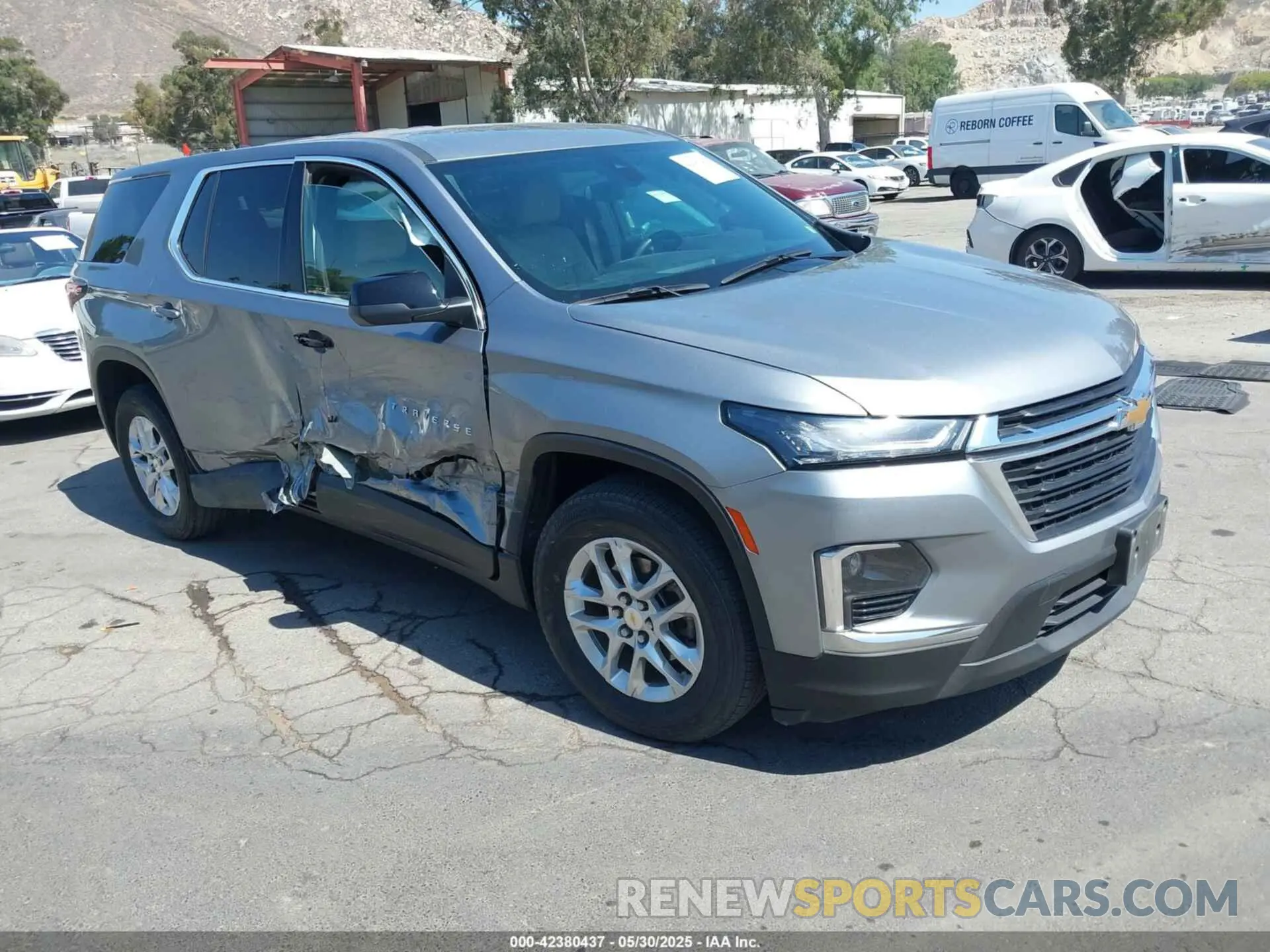 1 Photograph of a damaged car 1GNERFKW3PJ342912 CHEVROLET TRAVERSE 2023