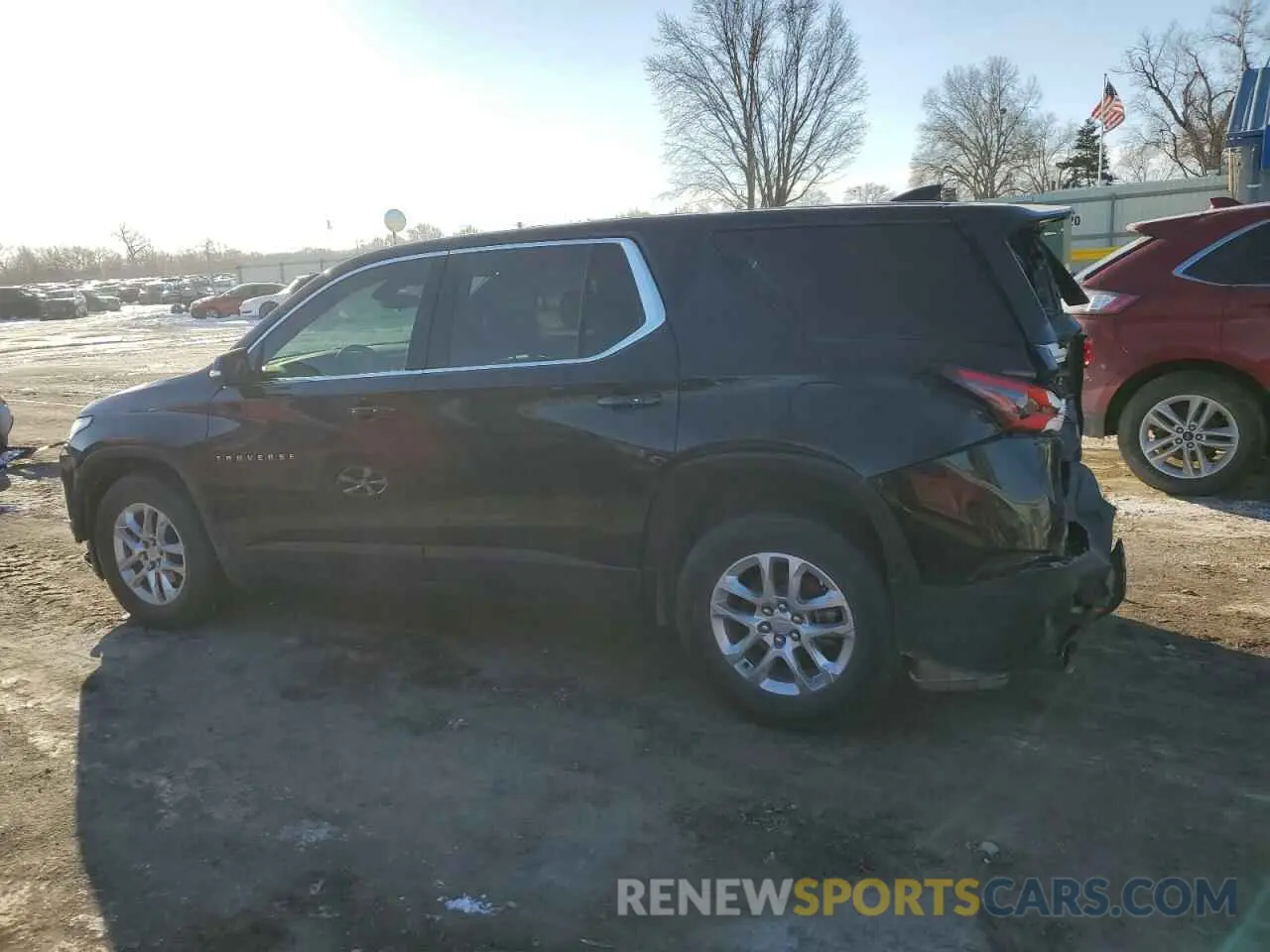 2 Photograph of a damaged car 1GNERFKW4PJ162547 CHEVROLET TRAVERSE 2023