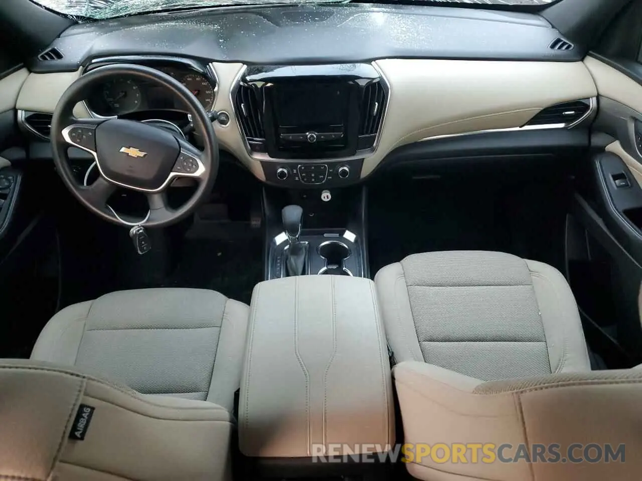 8 Photograph of a damaged car 1GNERFKW6PJ302596 CHEVROLET TRAVERSE 2023