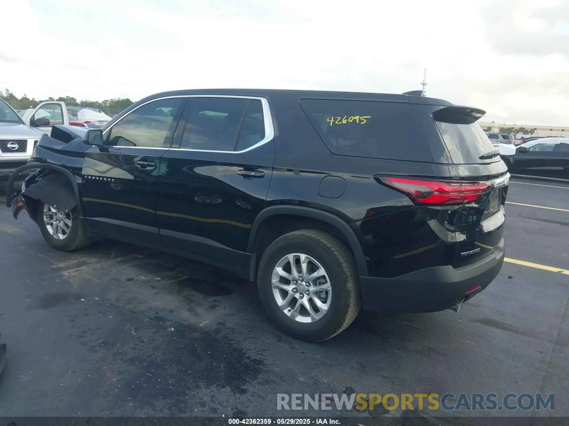 3 Photograph of a damaged car 1GNERFKW6PJ331614 CHEVROLET TRAVERSE 2023