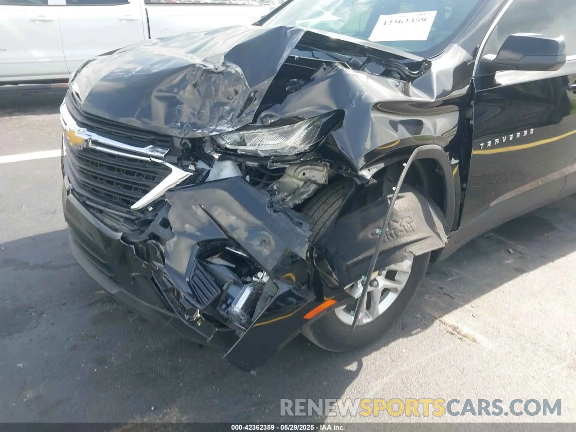 6 Photograph of a damaged car 1GNERFKW6PJ331614 CHEVROLET TRAVERSE 2023