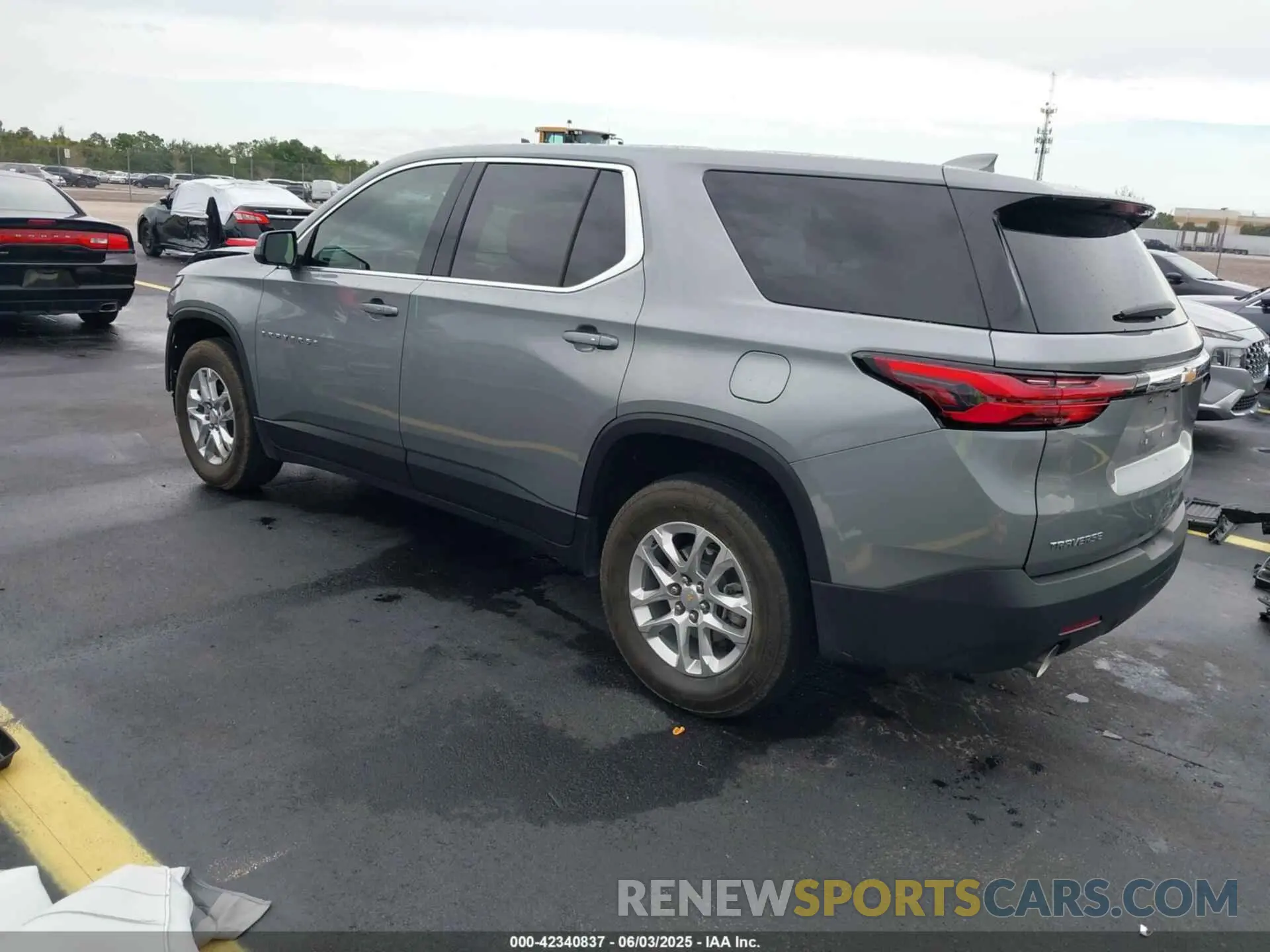 3 Photograph of a damaged car 1GNERFKW6PJ340667 CHEVROLET TRAVERSE 2023