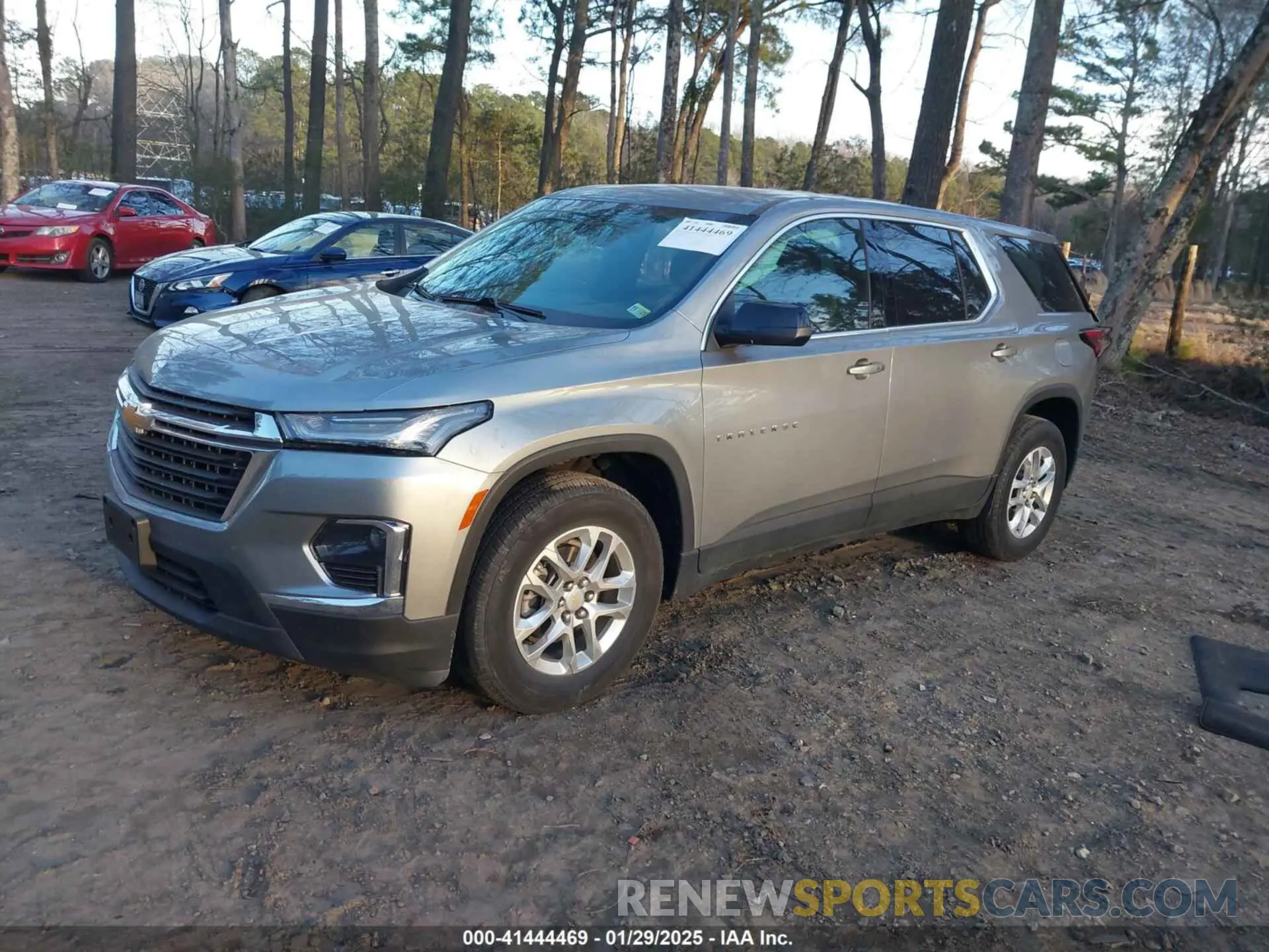 2 Photograph of a damaged car 1GNERFKW7PJ135438 CHEVROLET TRAVERSE 2023