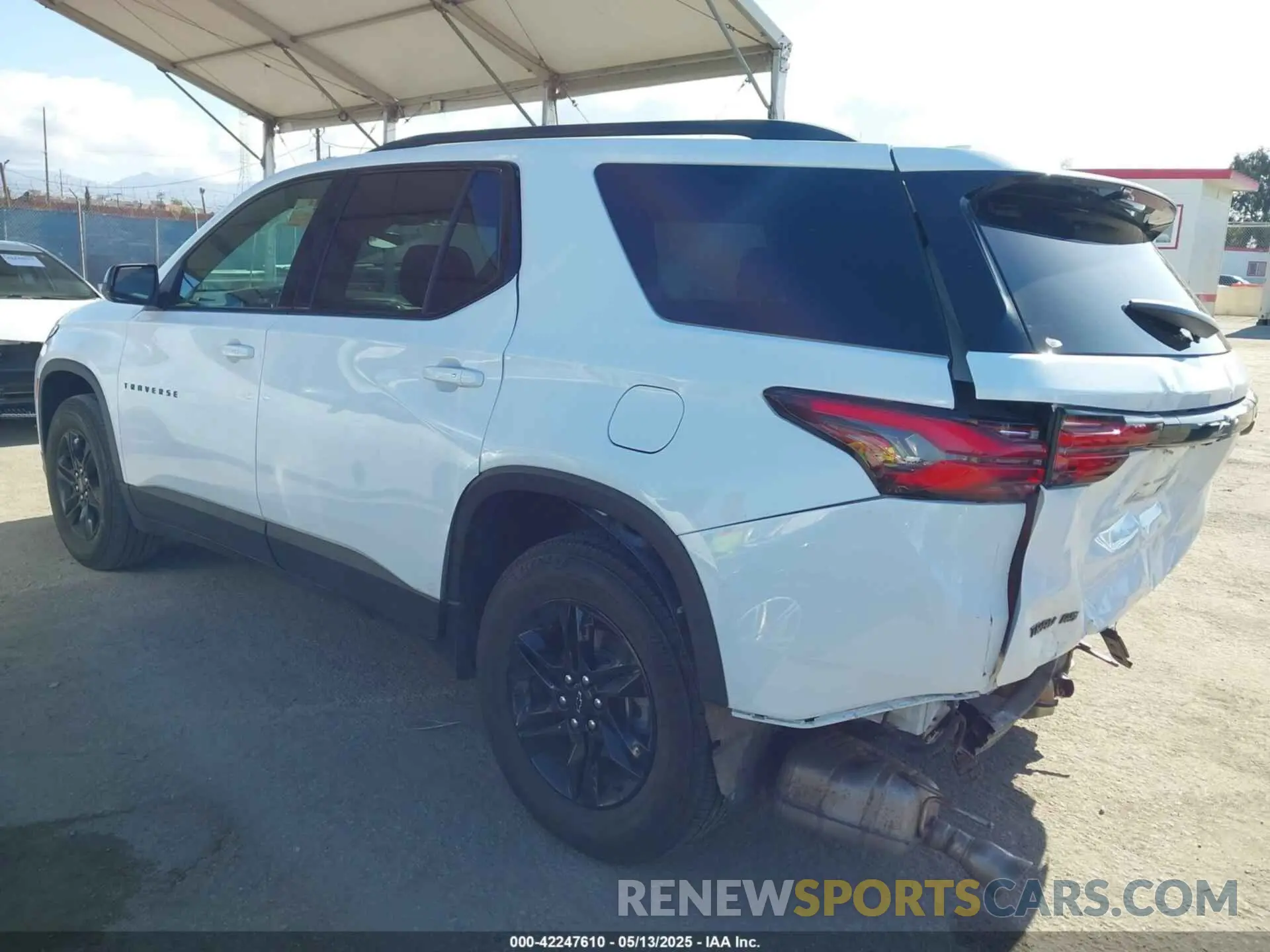 3 Photograph of a damaged car 1GNERFKW7PJ173137 CHEVROLET TRAVERSE 2023