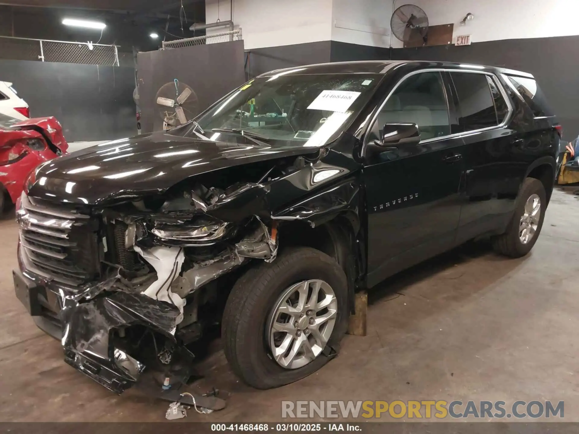 6 Photograph of a damaged car 1GNERFKW7PJ280480 CHEVROLET TRAVERSE 2023