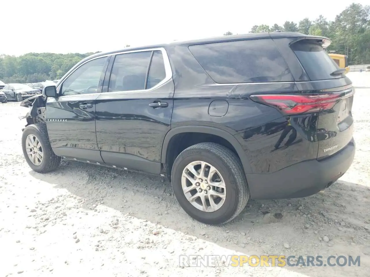 2 Photograph of a damaged car 1GNERFKW7PJ319388 CHEVROLET TRAVERSE 2023