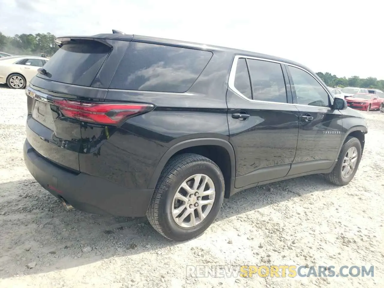3 Photograph of a damaged car 1GNERFKW7PJ319388 CHEVROLET TRAVERSE 2023
