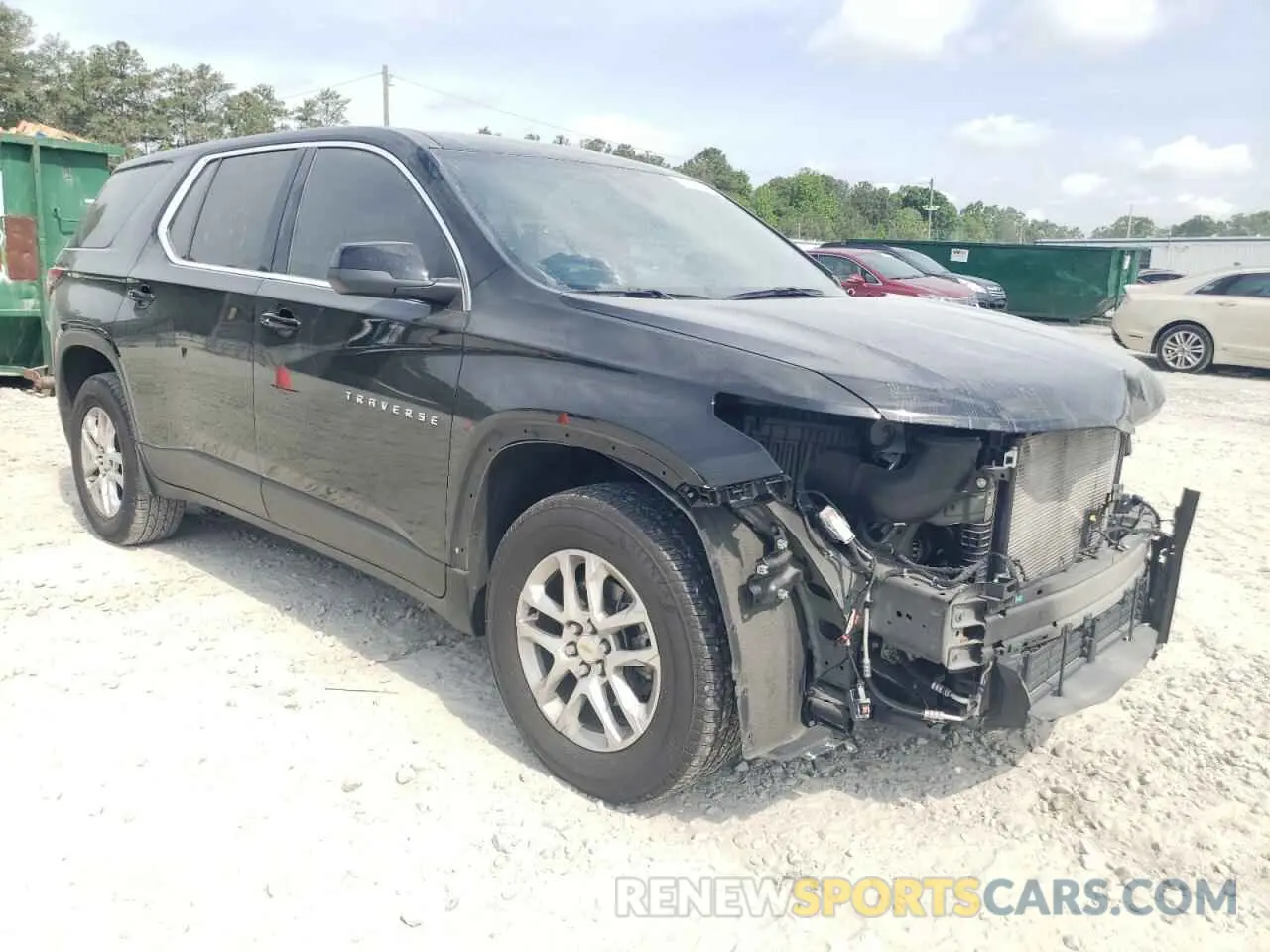4 Photograph of a damaged car 1GNERFKW7PJ319388 CHEVROLET TRAVERSE 2023