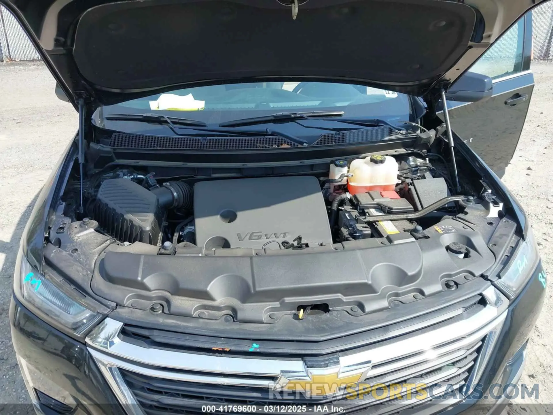 10 Photograph of a damaged car 1GNERFKW7PJ327409 CHEVROLET TRAVERSE 2023