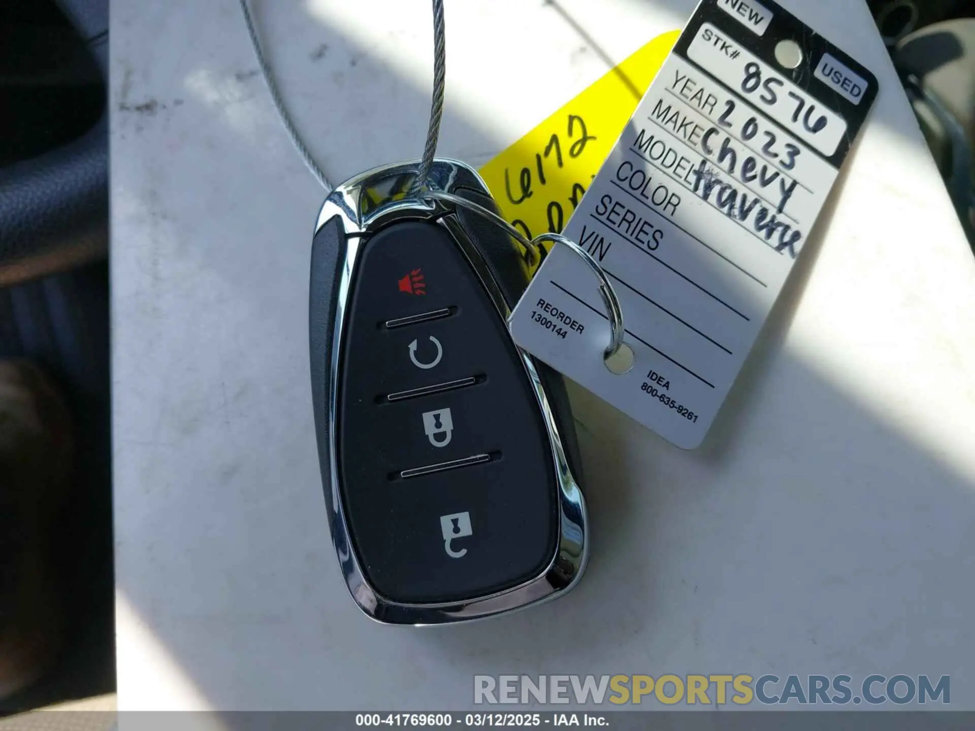 11 Photograph of a damaged car 1GNERFKW7PJ327409 CHEVROLET TRAVERSE 2023