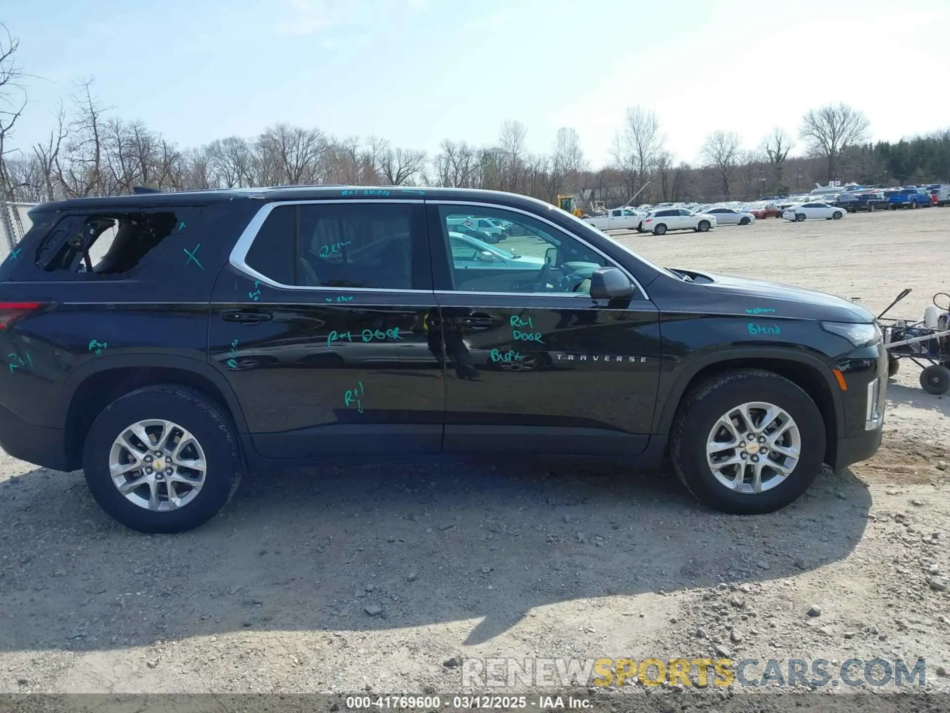 13 Photograph of a damaged car 1GNERFKW7PJ327409 CHEVROLET TRAVERSE 2023