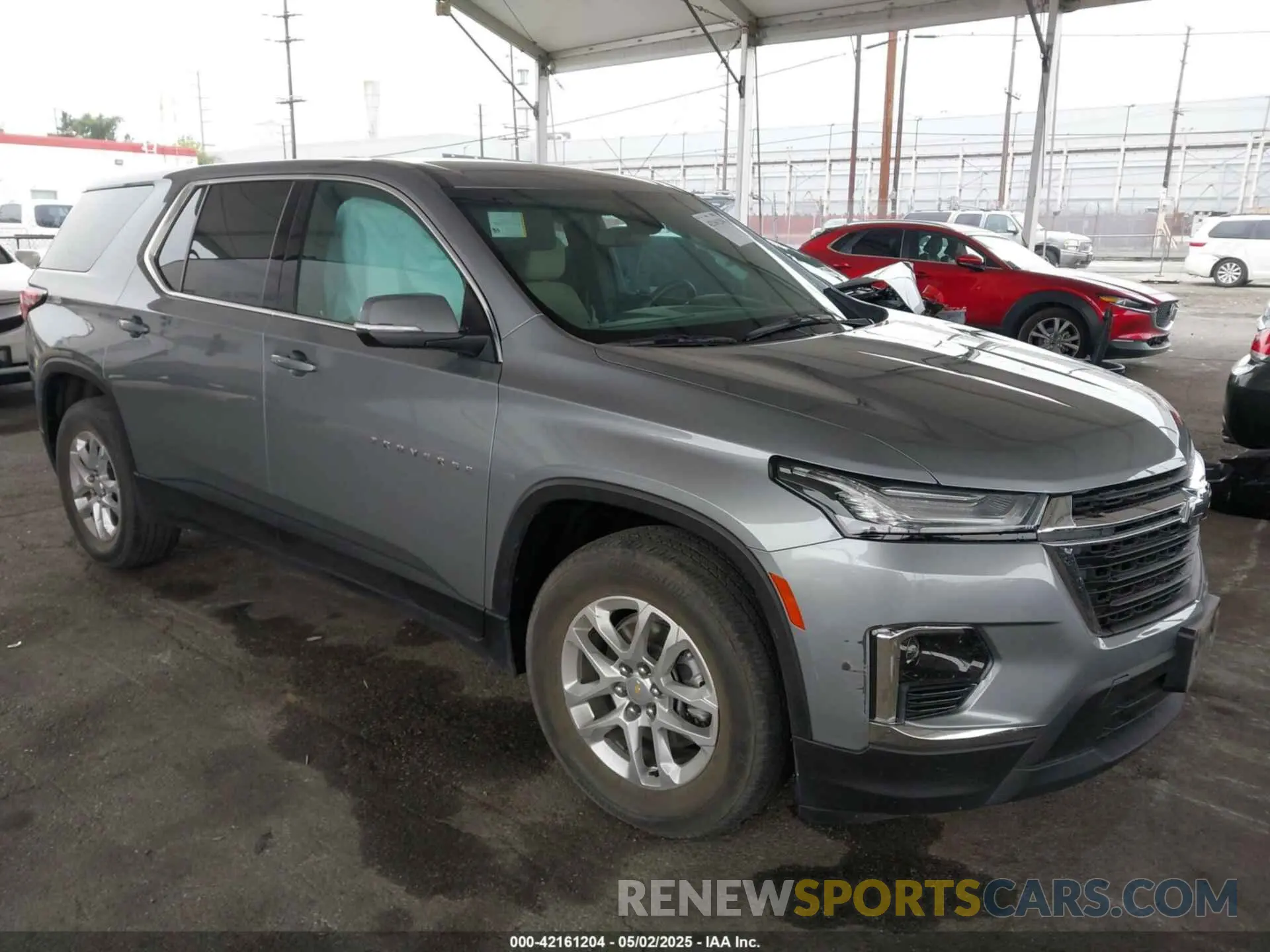 1 Photograph of a damaged car 1GNERFKW8PJ294288 CHEVROLET TRAVERSE 2023