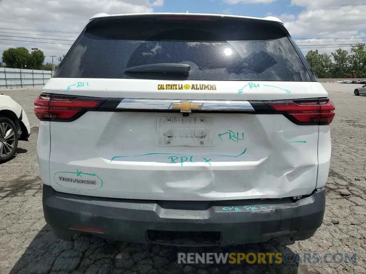 6 Photograph of a damaged car 1GNERFKW9PJ140561 CHEVROLET TRAVERSE 2023