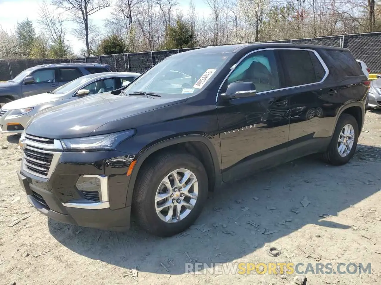 1 Photograph of a damaged car 1GNERFKW9PJ279511 CHEVROLET TRAVERSE 2023