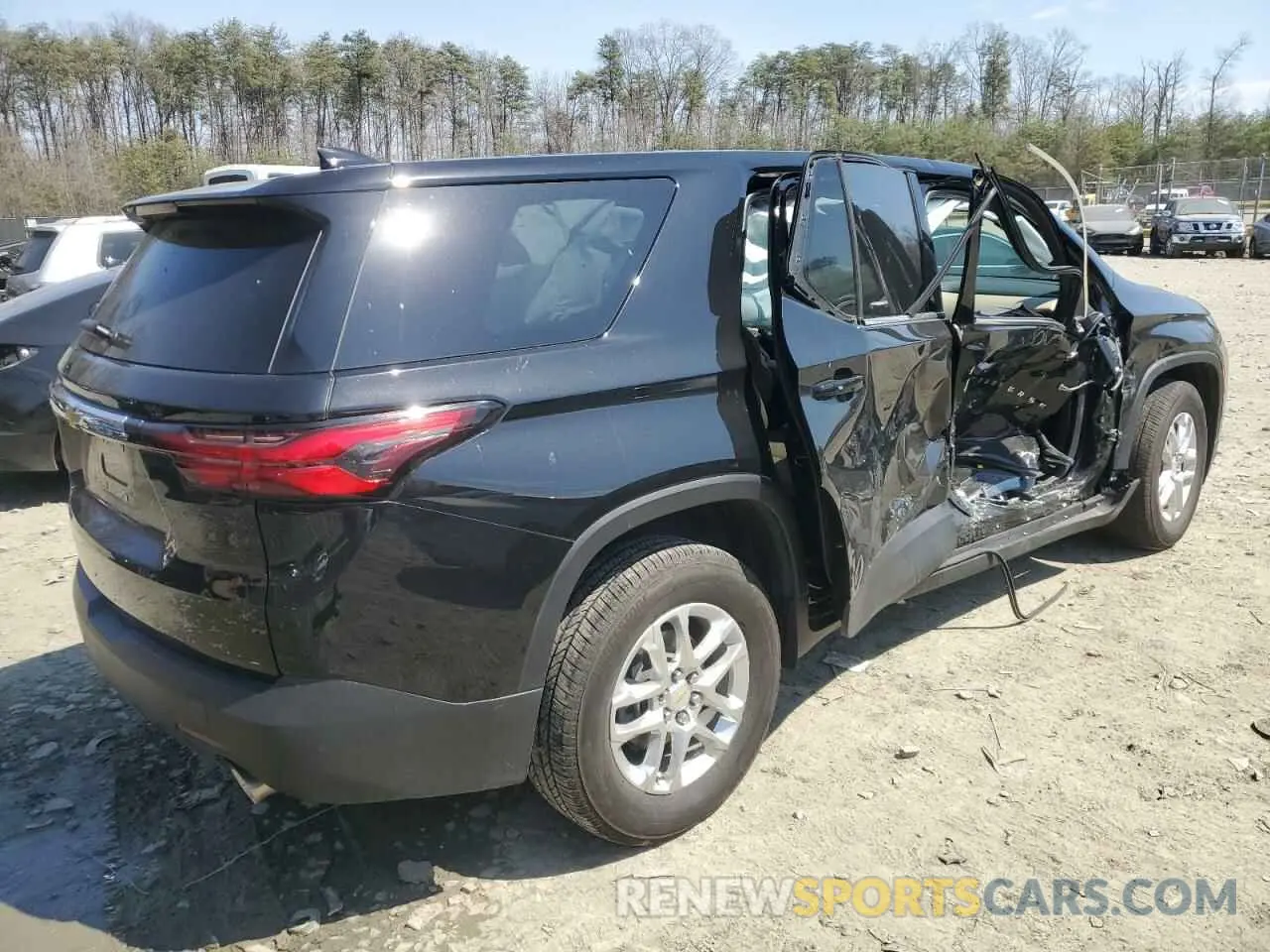 3 Photograph of a damaged car 1GNERFKW9PJ279511 CHEVROLET TRAVERSE 2023