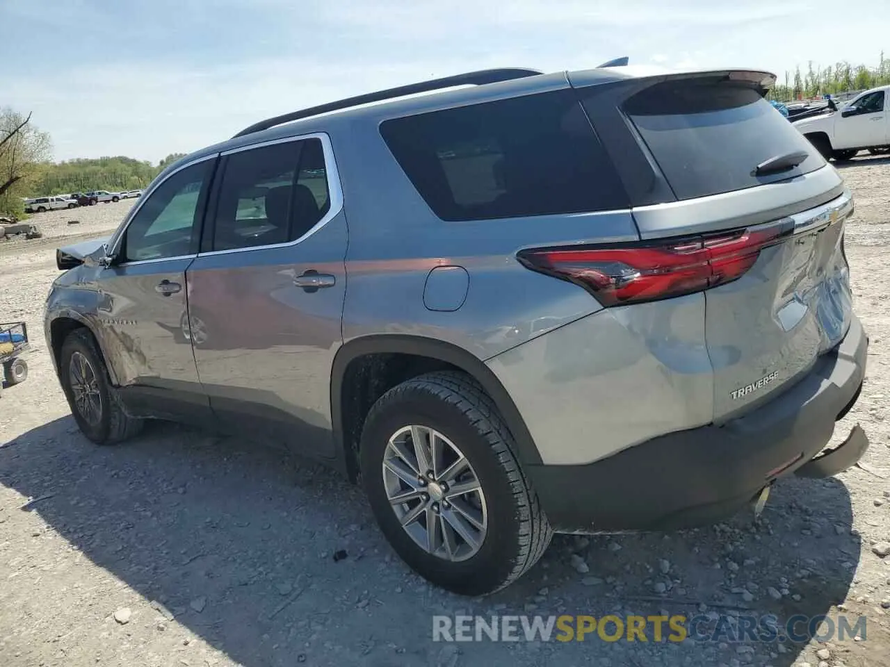 2 Photograph of a damaged car 1GNERGKW0PJ287423 CHEVROLET TRAVERSE 2023