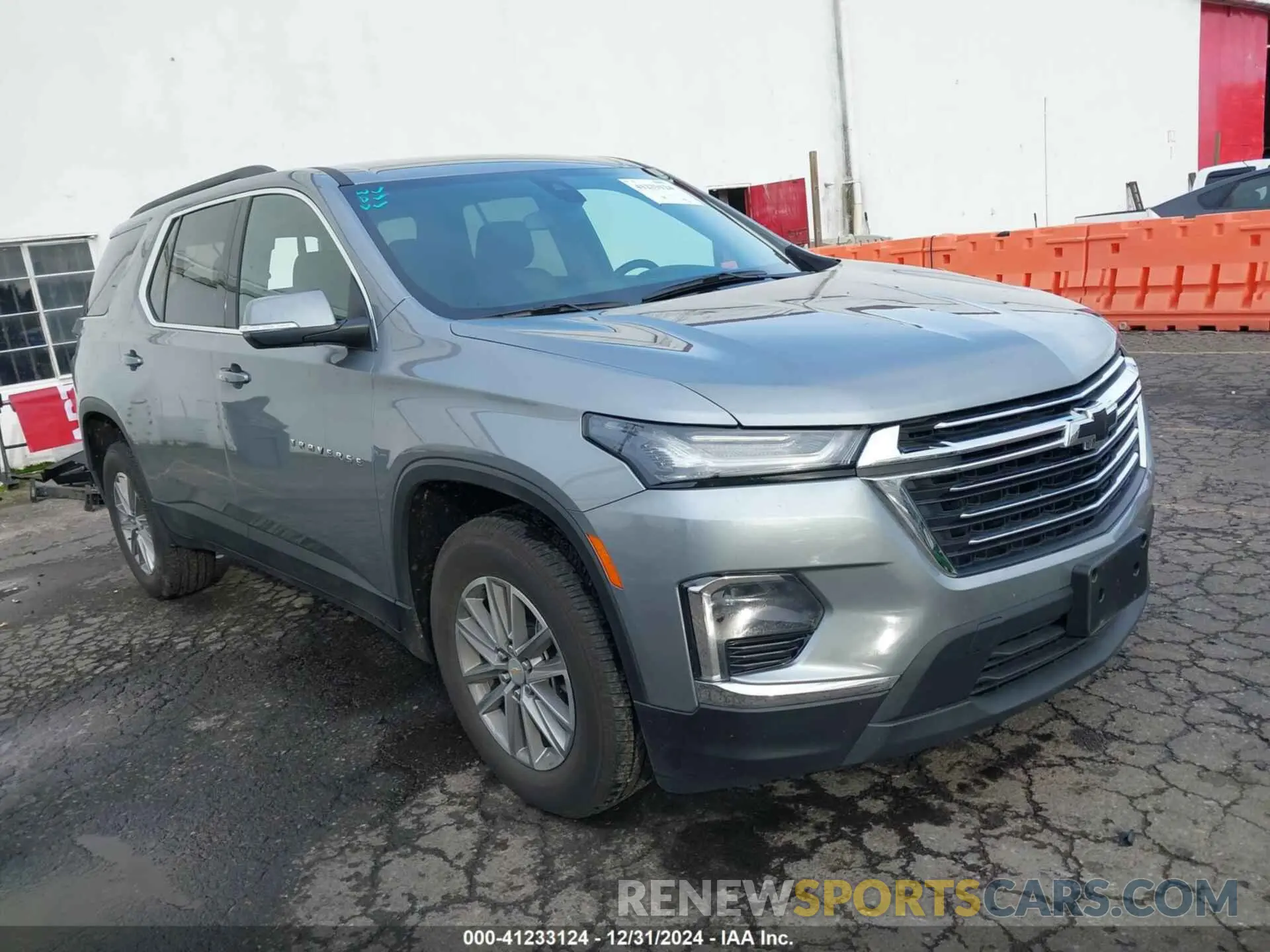 1 Photograph of a damaged car 1GNERGKW0PJ339312 CHEVROLET TRAVERSE 2023