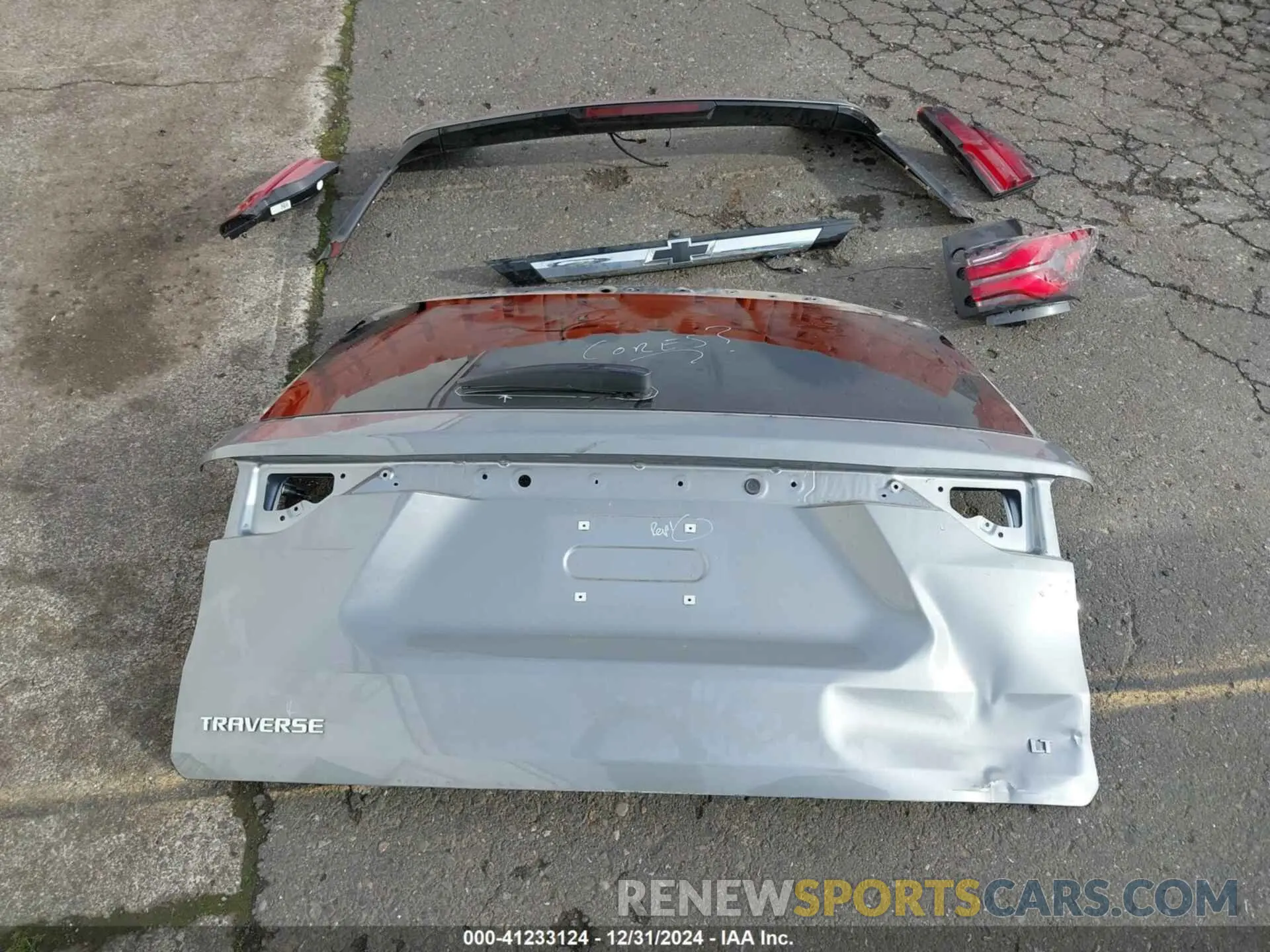 12 Photograph of a damaged car 1GNERGKW0PJ339312 CHEVROLET TRAVERSE 2023