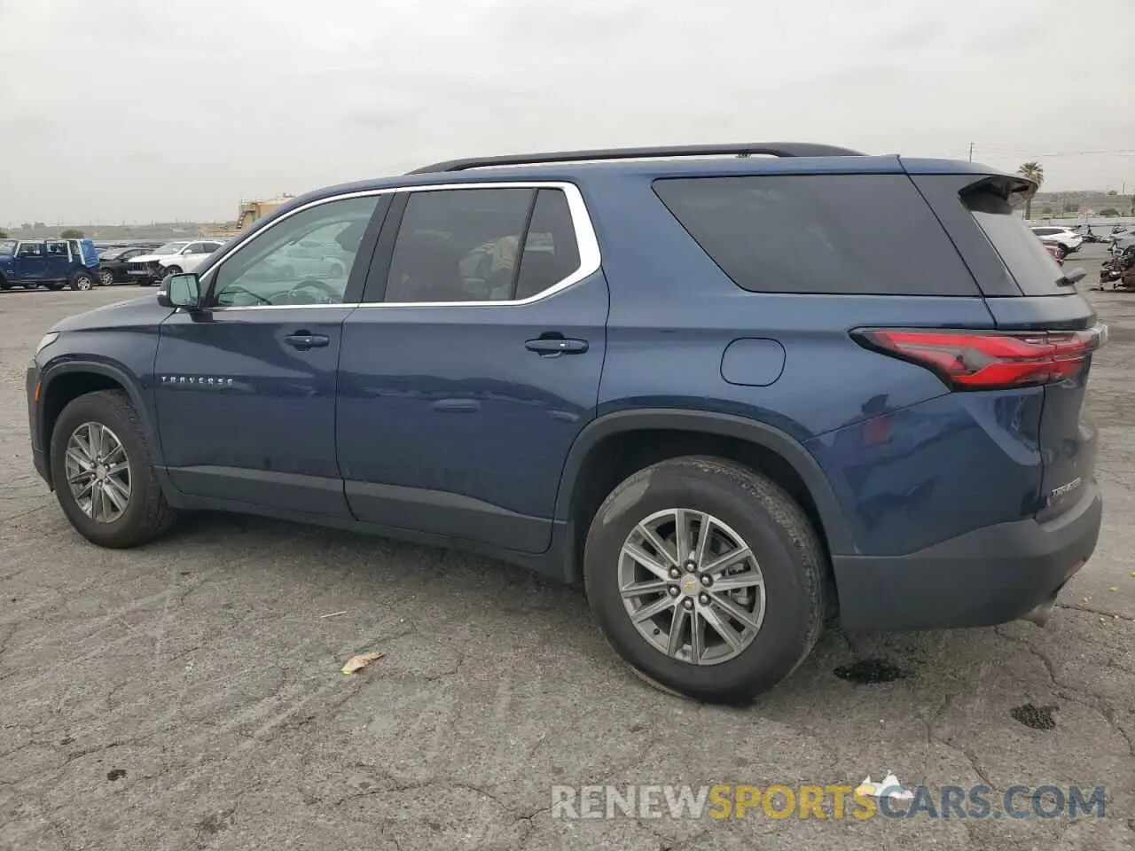 2 Photograph of a damaged car 1GNERGKW2PJ305095 CHEVROLET TRAVERSE 2023