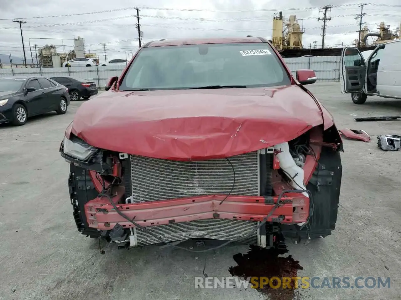5 Photograph of a damaged car 1GNERGKW2PJ315934 CHEVROLET TRAVERSE 2023