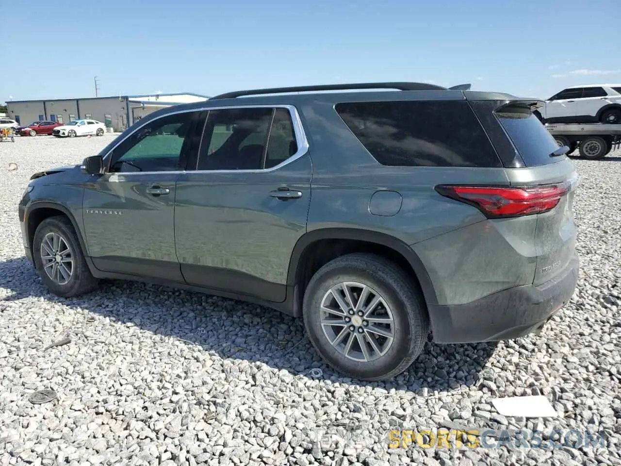 2 Photograph of a damaged car 1GNERGKW3PJ126354 CHEVROLET TRAVERSE 2023
