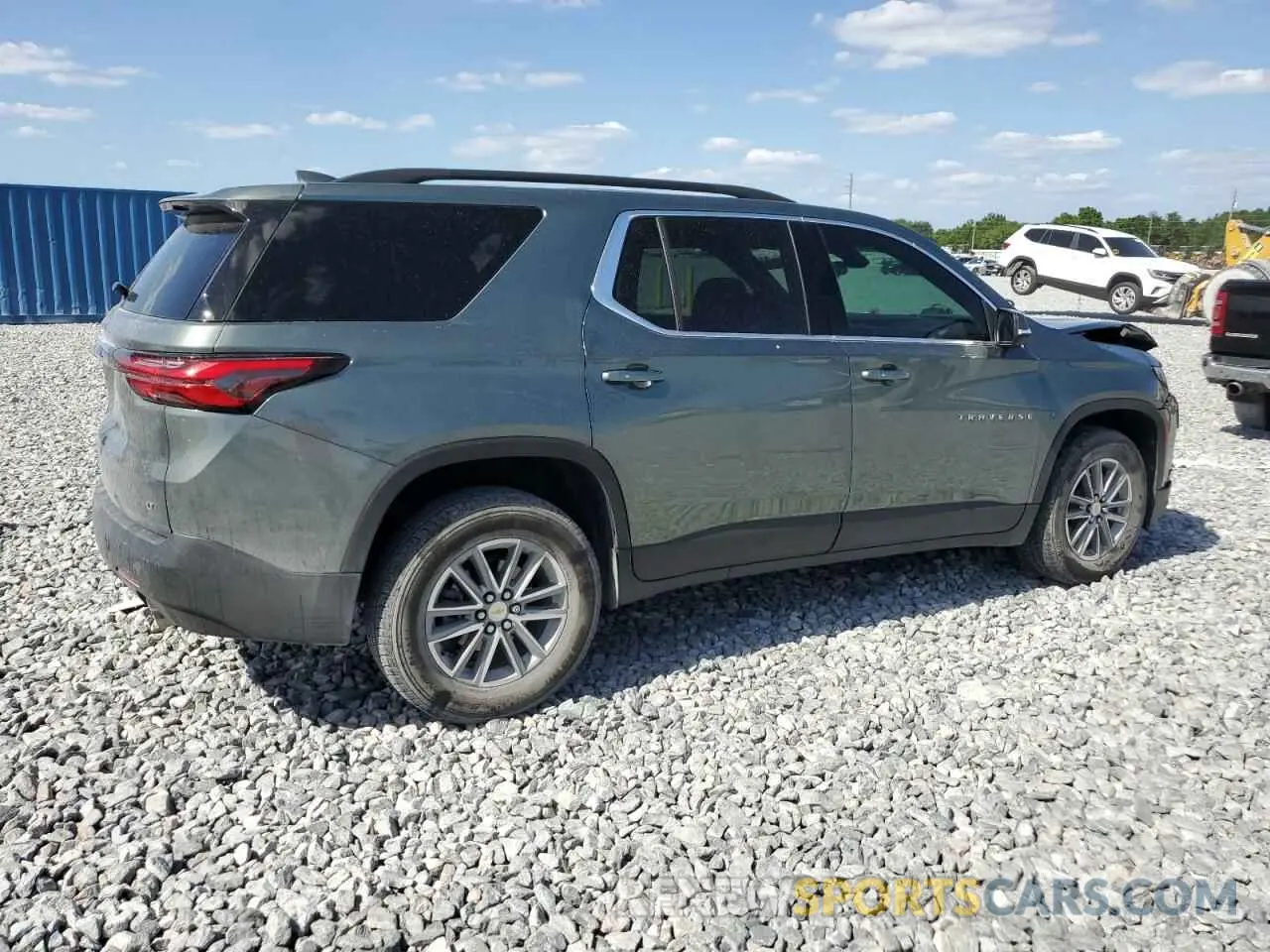 3 Photograph of a damaged car 1GNERGKW3PJ126354 CHEVROLET TRAVERSE 2023