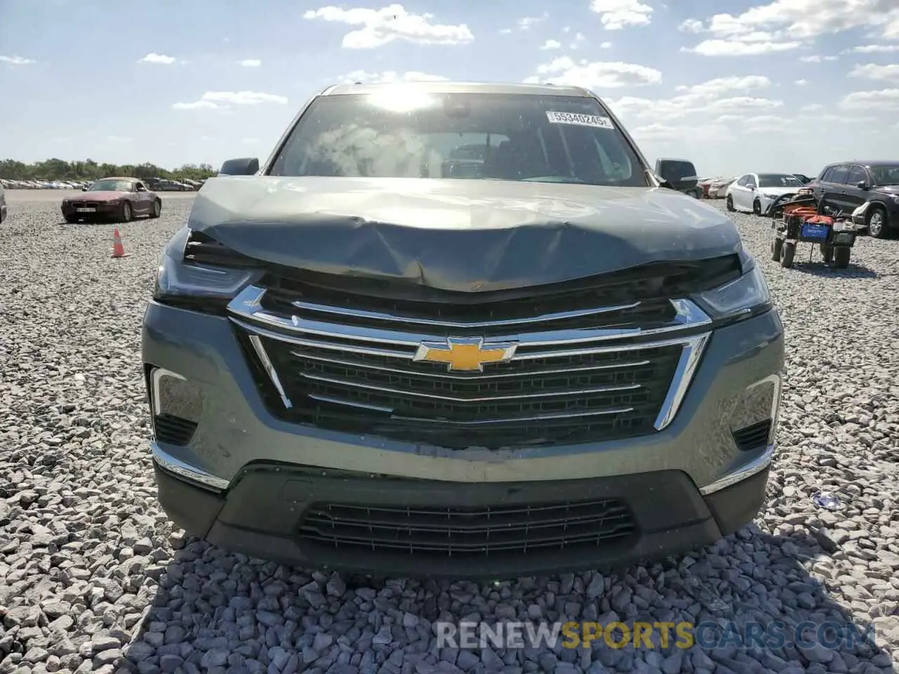 5 Photograph of a damaged car 1GNERGKW3PJ126354 CHEVROLET TRAVERSE 2023