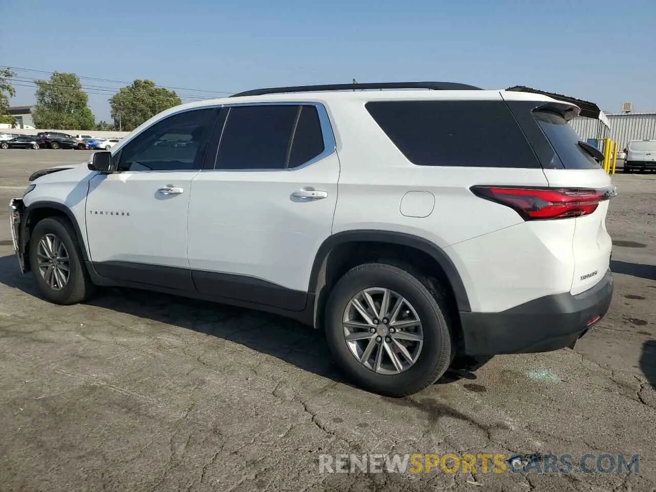 2 Photograph of a damaged car 1GNERGKW3PJ139878 CHEVROLET TRAVERSE 2023