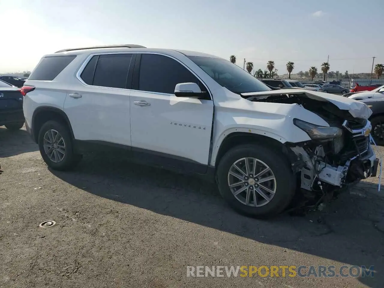 4 Photograph of a damaged car 1GNERGKW3PJ139878 CHEVROLET TRAVERSE 2023