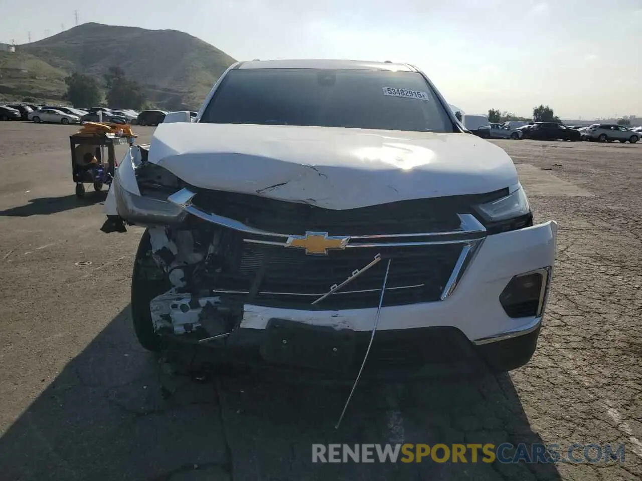 5 Photograph of a damaged car 1GNERGKW3PJ139878 CHEVROLET TRAVERSE 2023