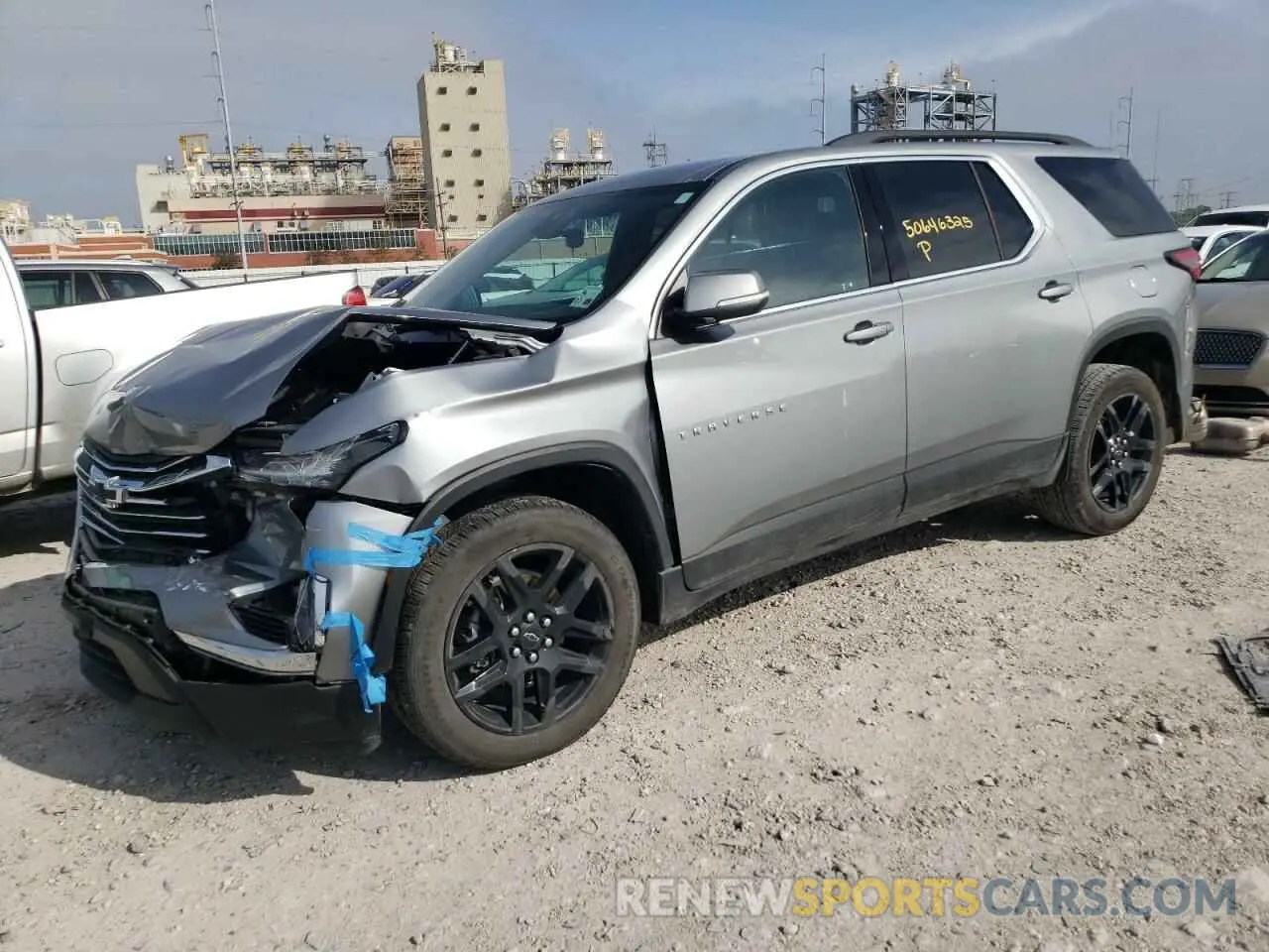 1 Photograph of a damaged car 1GNERGKW3PJ193553 CHEVROLET TRAVERSE 2023