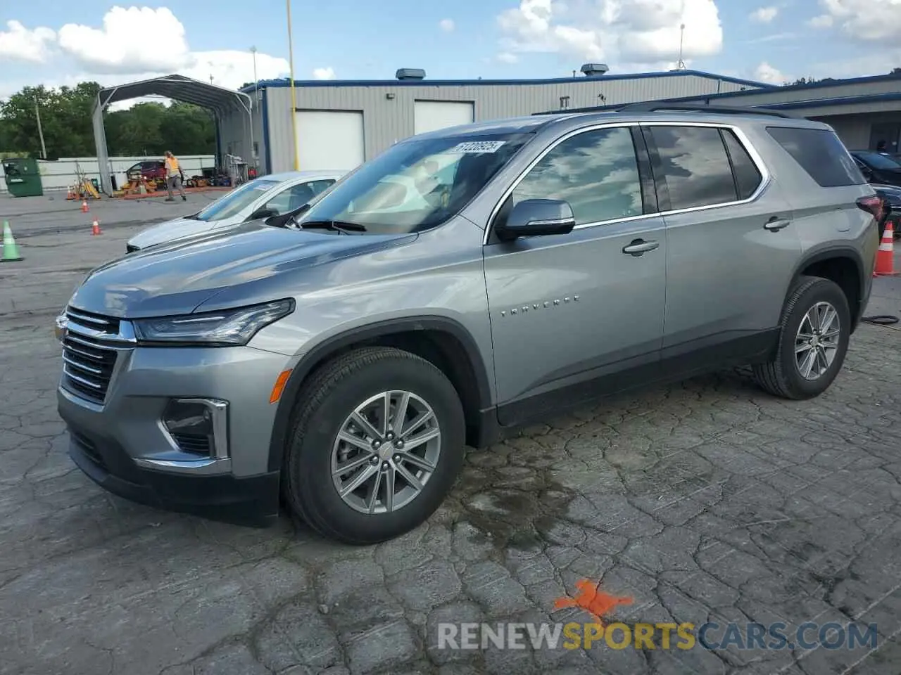 1 Photograph of a damaged car 1GNERGKW3PJ298822 CHEVROLET TRAVERSE 2023