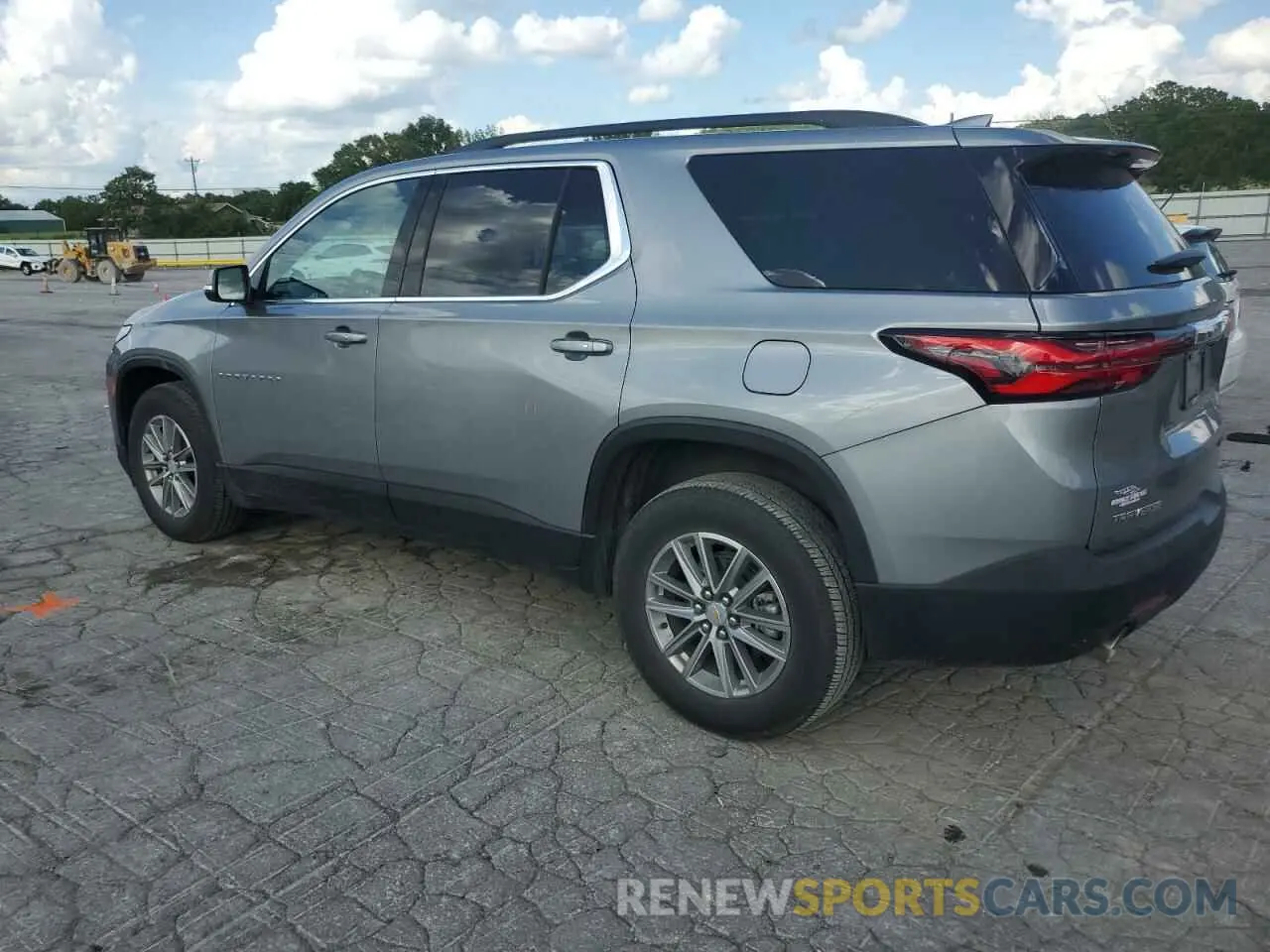 2 Photograph of a damaged car 1GNERGKW3PJ298822 CHEVROLET TRAVERSE 2023