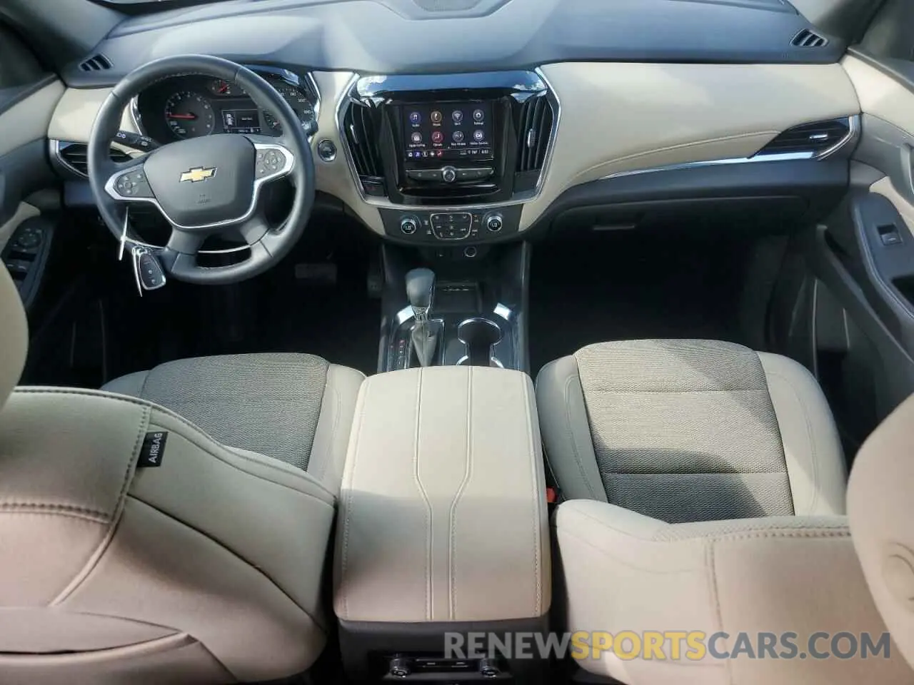8 Photograph of a damaged car 1GNERGKW3PJ298822 CHEVROLET TRAVERSE 2023