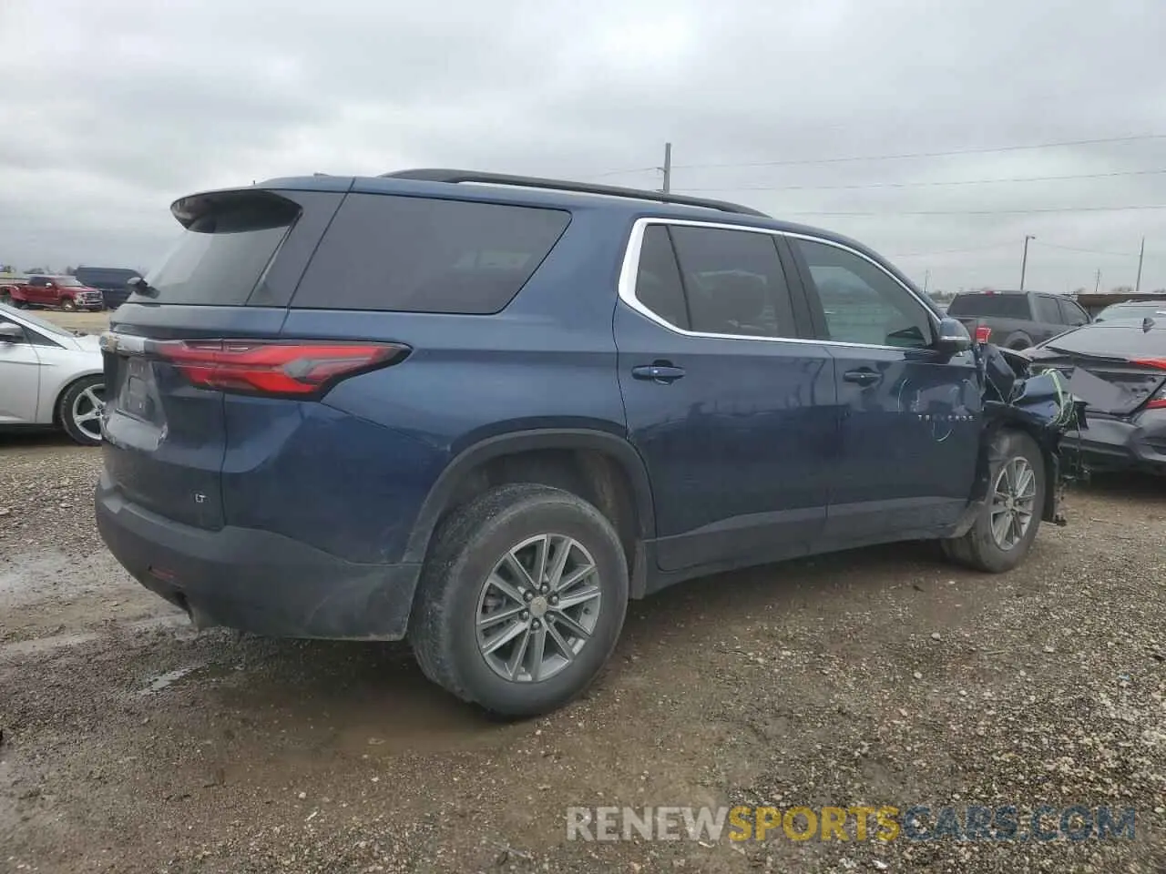 3 Photograph of a damaged car 1GNERGKW3PJ305154 CHEVROLET TRAVERSE 2023