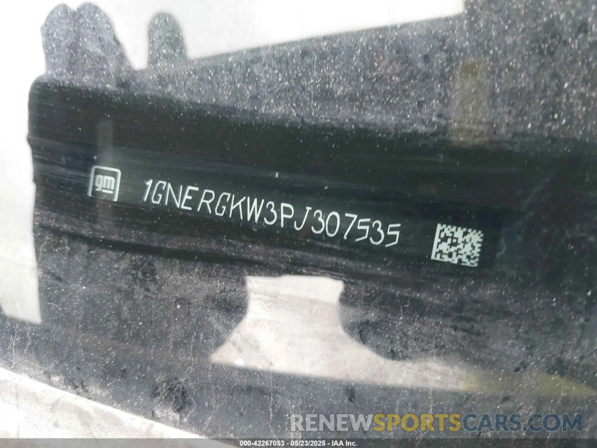 9 Photograph of a damaged car 1GNERGKW3PJ307535 CHEVROLET TRAVERSE 2023