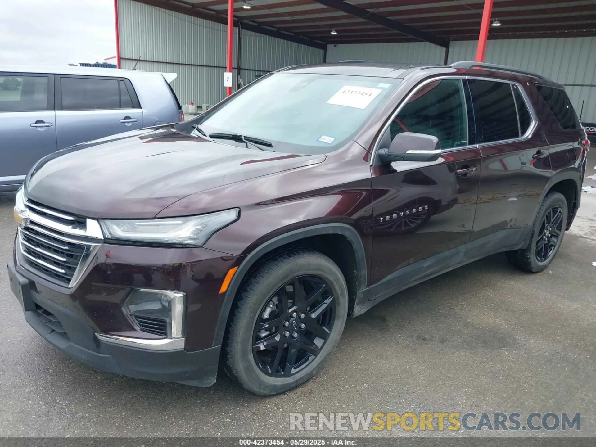 2 Photograph of a damaged car 1GNERGKW4PJ131482 CHEVROLET TRAVERSE 2023