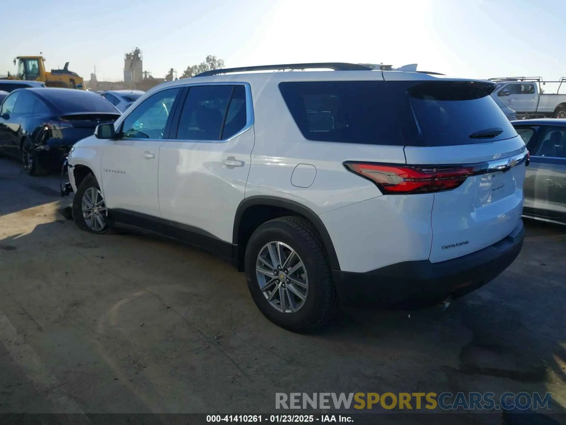 3 Photograph of a damaged car 1GNERGKW4PJ235325 CHEVROLET TRAVERSE 2023