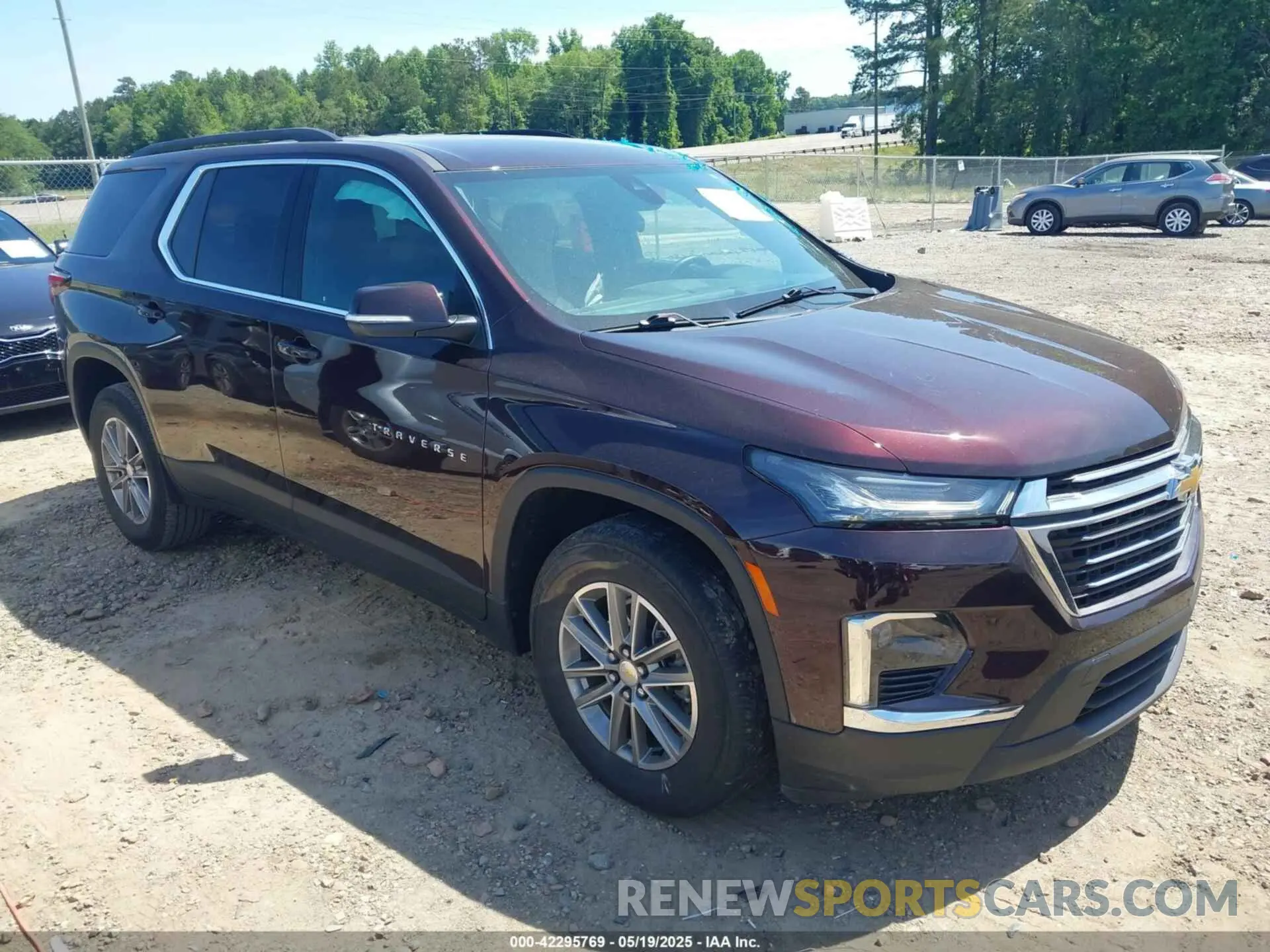 1 Photograph of a damaged car 1GNERGKW5PJ146637 CHEVROLET TRAVERSE 2023