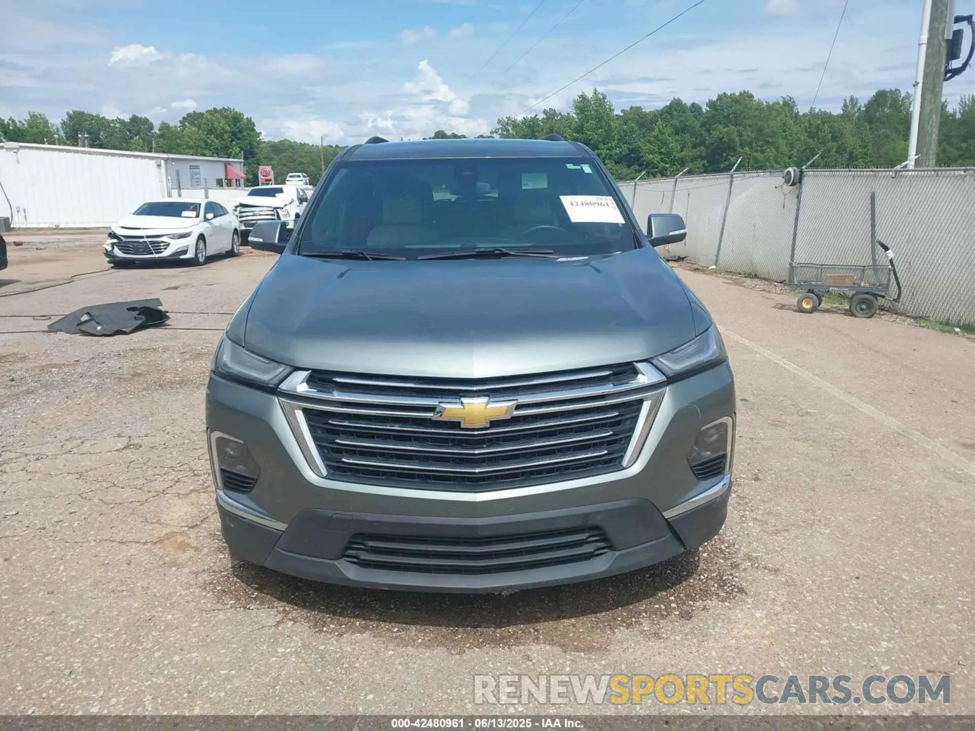 12 Photograph of a damaged car 1GNERGKW5PJ181145 CHEVROLET TRAVERSE 2023