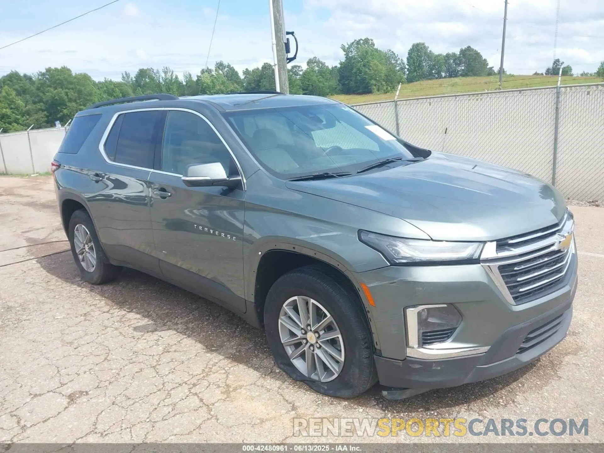 6 Photograph of a damaged car 1GNERGKW5PJ181145 CHEVROLET TRAVERSE 2023