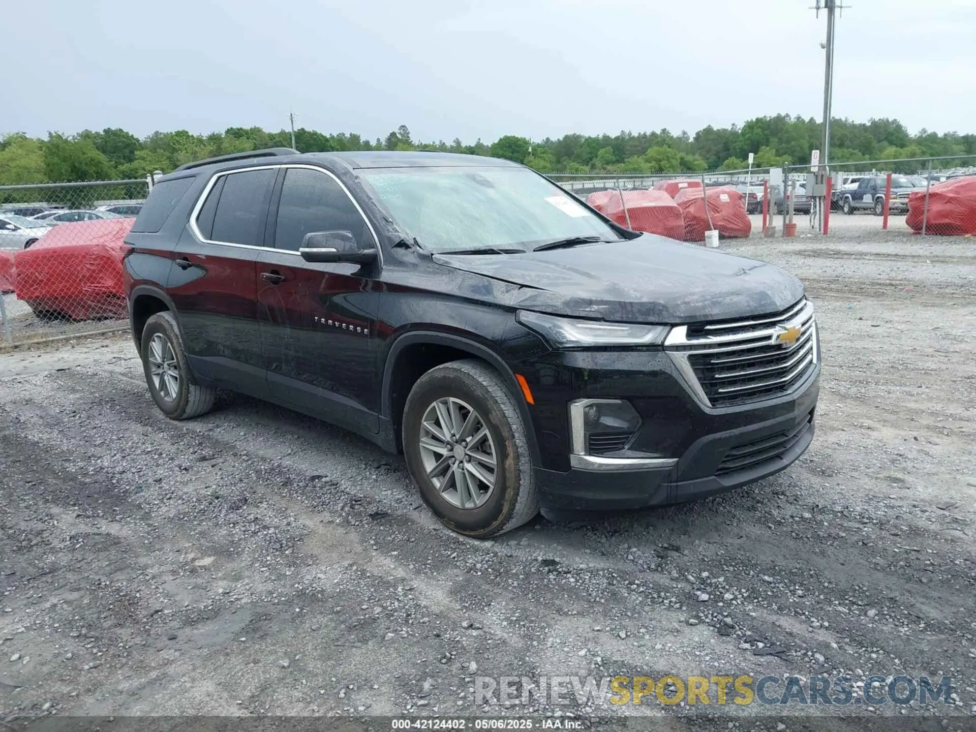 1 Photograph of a damaged car 1GNERGKW6PJ286163 CHEVROLET TRAVERSE 2023