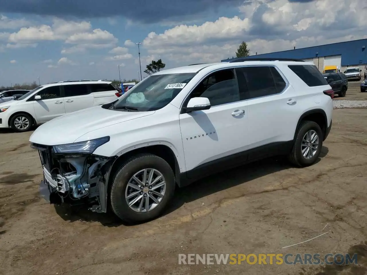 1 Photograph of a damaged car 1GNERGKW6PJ324619 CHEVROLET TRAVERSE 2023